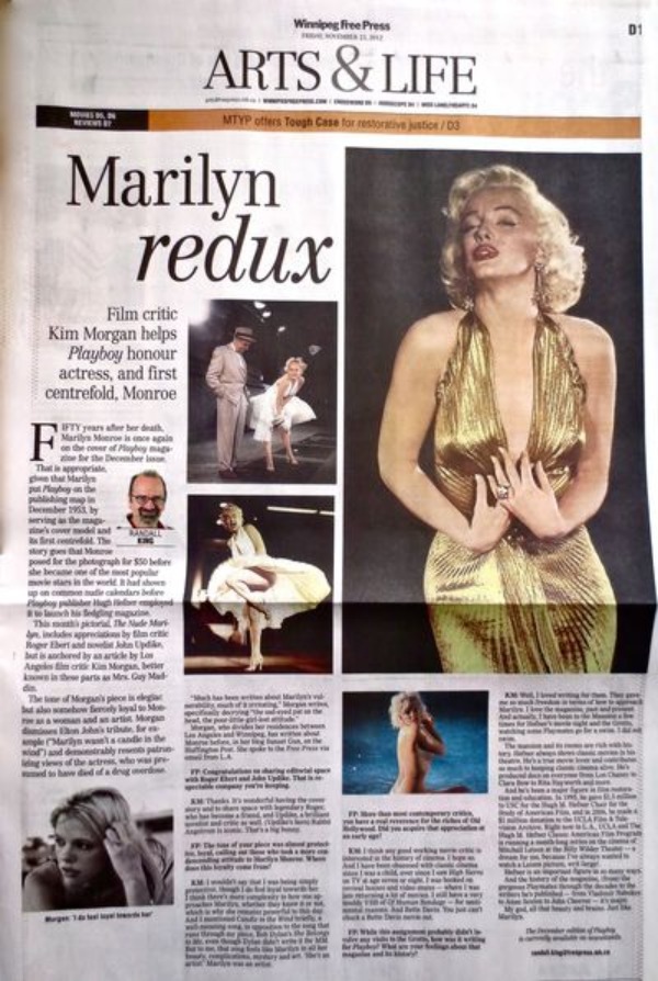 Winnipeg free press cover Winnipeg free press cover