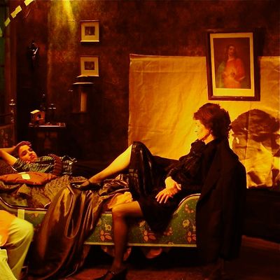 Adèle Haenel and Charlotte Rampling by Kim Morgan